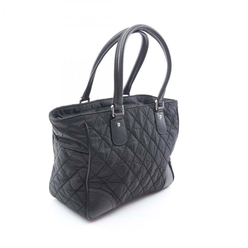 CHANEL Black Leather Tote Bag - Picture 2 of 9